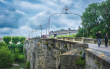 Across the bridge to Carcassonne