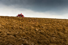 We plough the land